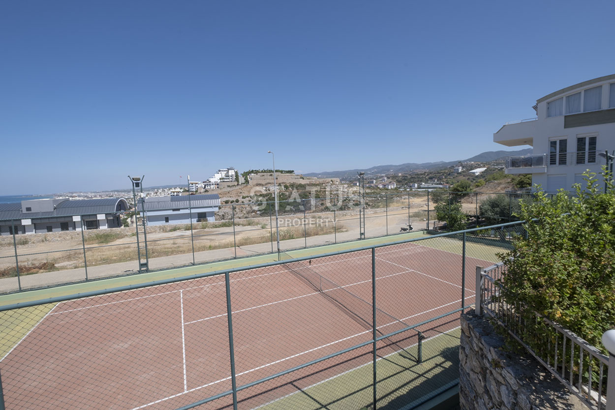 Четырехкомнатная двухуровневая вилла с видом на море в районе Конаклы, 120м2 фото 25