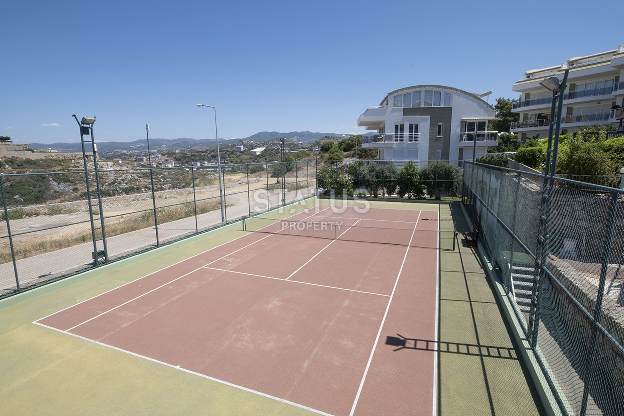 Четырехкомнатная двухуровневая вилла с видом на море в районе Конаклы, 120м2 фото 26