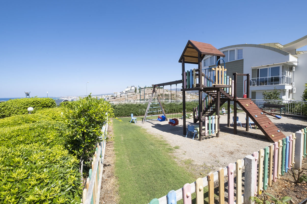 Четырехкомнатная двухуровневая вилла с видом на море в районе Конаклы, 120м2 фото 35