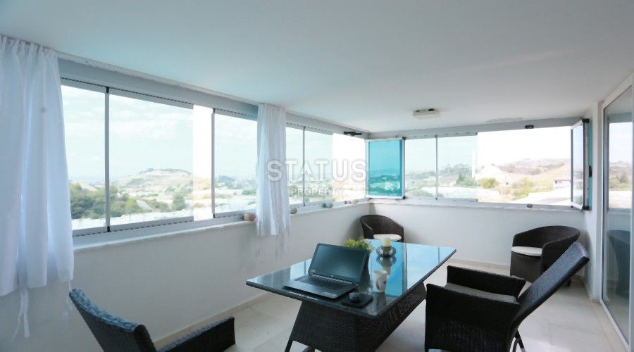 Трёхкомнатная просторная квартира с видом на горы и море в открытом районе в Конаклы. 115м2 фото 16