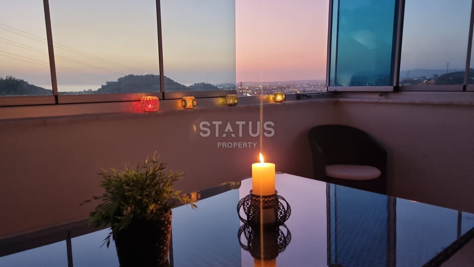 Трёхкомнатная просторная квартира с видом на горы и море в открытом районе в Конаклы. 115м2 фото 18