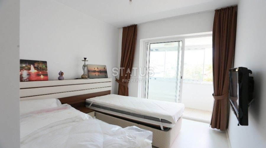 Трёхкомнатная просторная квартира с видом на горы и море в открытом районе в Конаклы. 115м2 фото 27