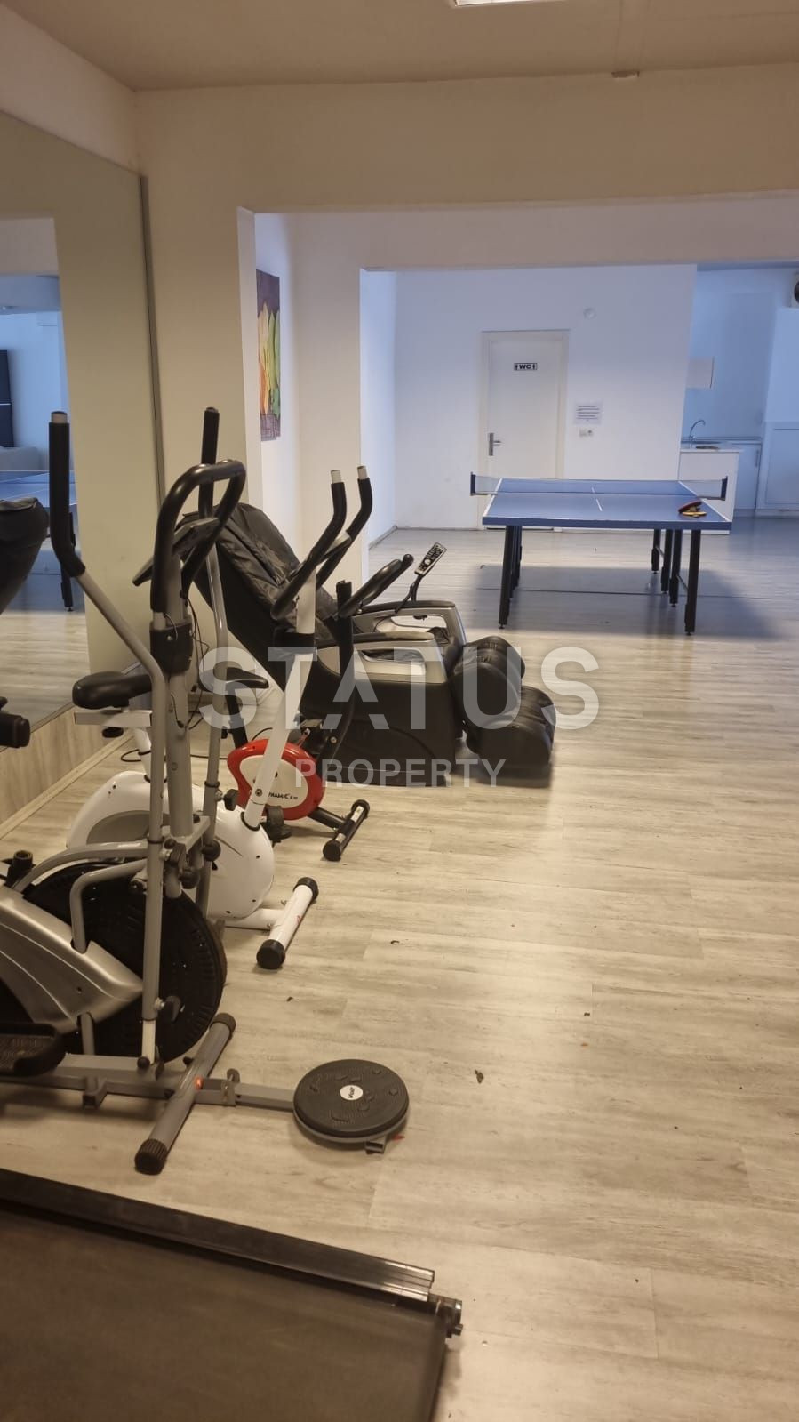 Трёхкомнатная просторная квартира с видом на горы и море в открытом районе в Конаклы. 115м2 фото 35