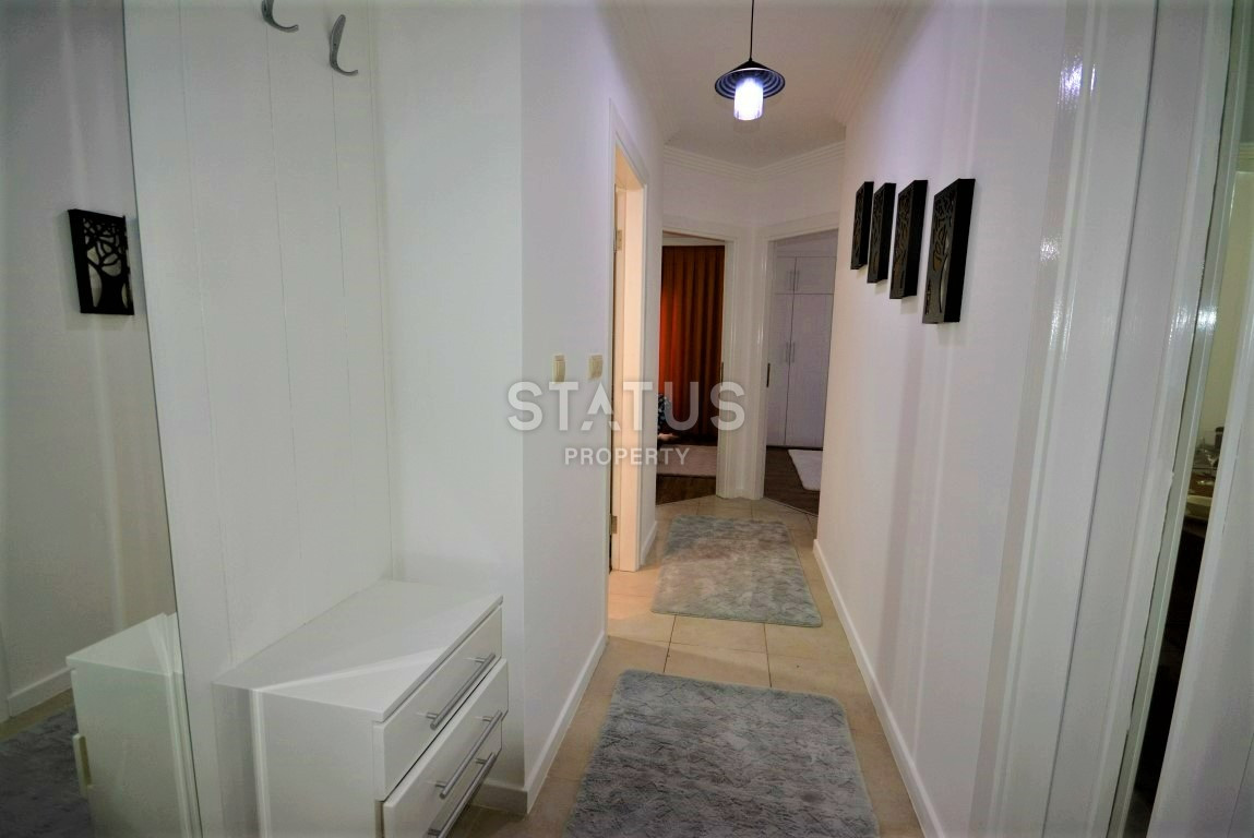 Просторная меблированная трёхкомнатная квартира в 350м от моря в Махмутларе. 128м2 фото 11