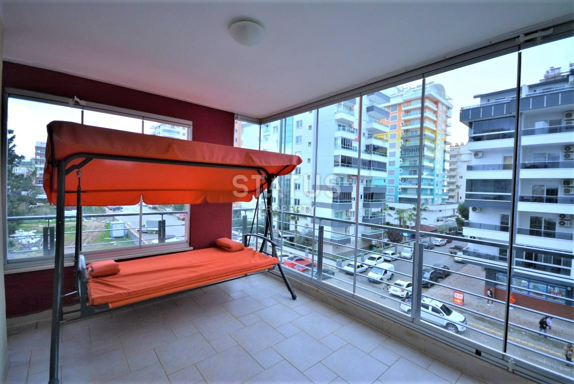 Просторная меблированная трёхкомнатная квартира в 350м от моря в Махмутларе. 128м2 фото 17