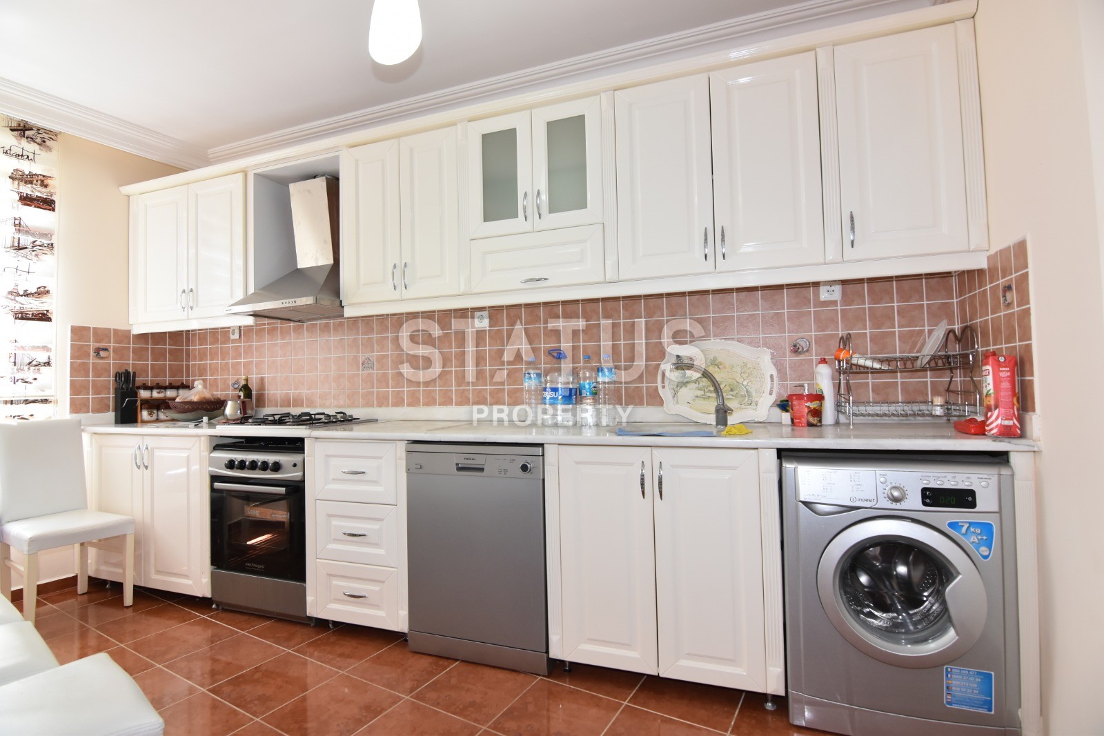 Трехкомнатная квартира с мебелью и техникой в Махмутларе, 120 м2 фото 8