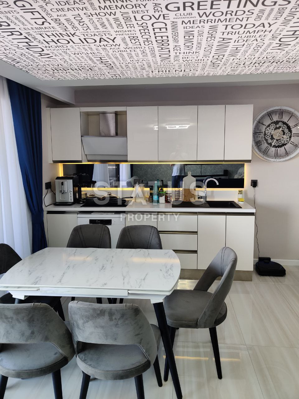 Duplex 2+1 with sea view 130m2! фото 8