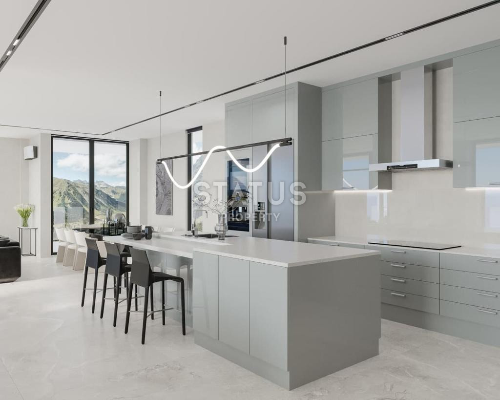 Высокотехнологичная вилла премиум класса в центральной части Аланьи в ТЕПЕ. 680м2 -1100м2 фото 11