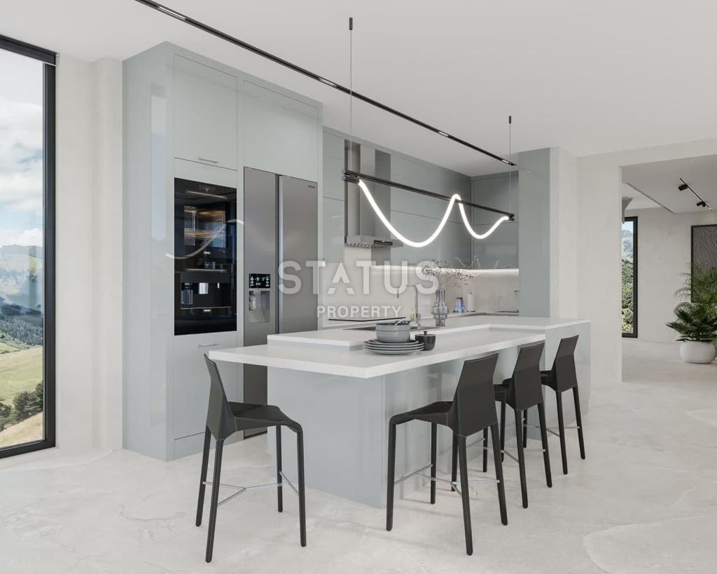 Высокотехнологичная вилла премиум класса в центральной части Аланьи в ТЕПЕ. 680м2 -1100м2 фото 13