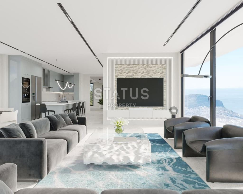 Высокотехнологичная вилла премиум класса в центральной части Аланьи в ТЕПЕ. 680м2 -1100м2 фото 21