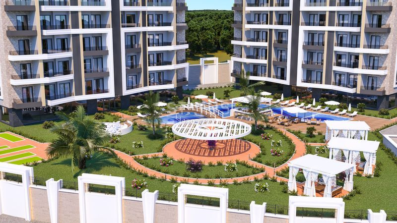 Новый жилой комплекс по самым низким ценам в Авсалларе, 50-105 м2 фото 1