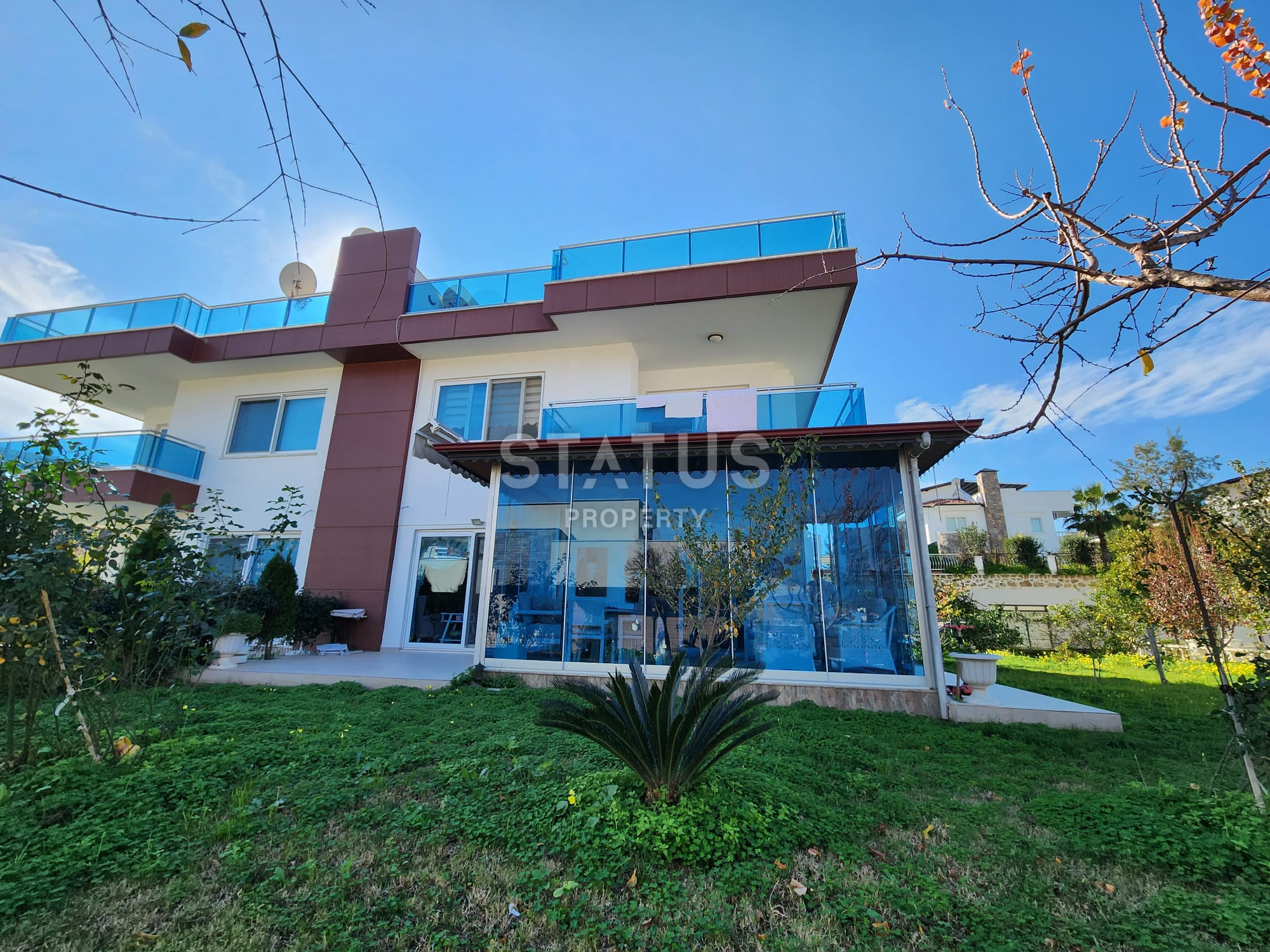 Вилла 3+1 с мебелью и видом на море в Каргыджаке, 420 м2 фото 4