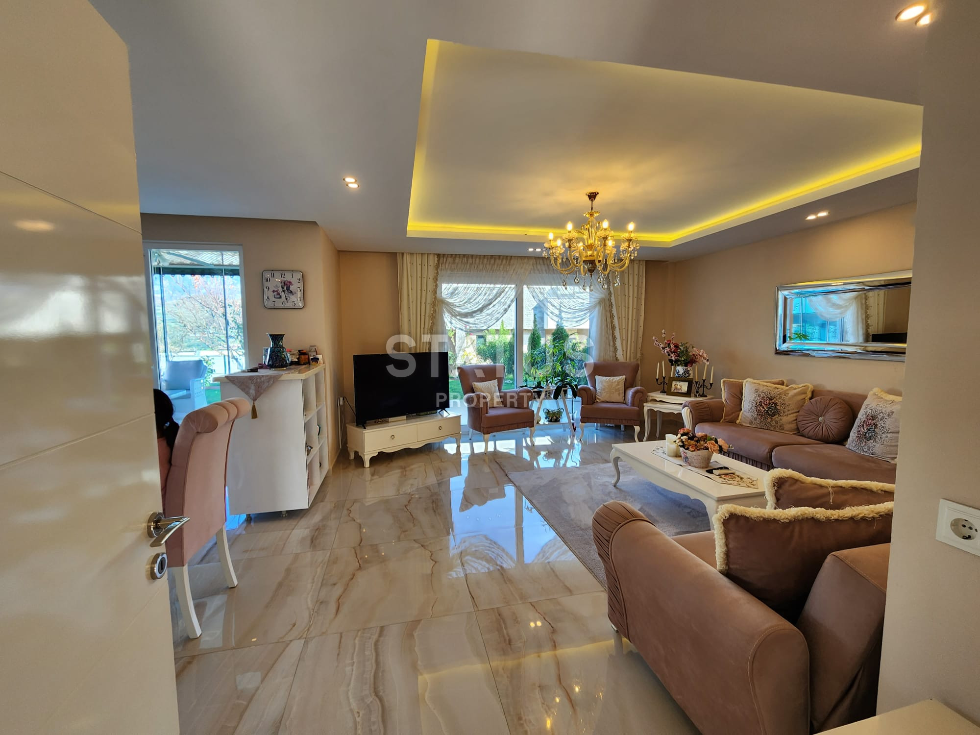 Вилла 3+1 с мебелью и видом на море в Каргыджаке, 420 м2 фото 7