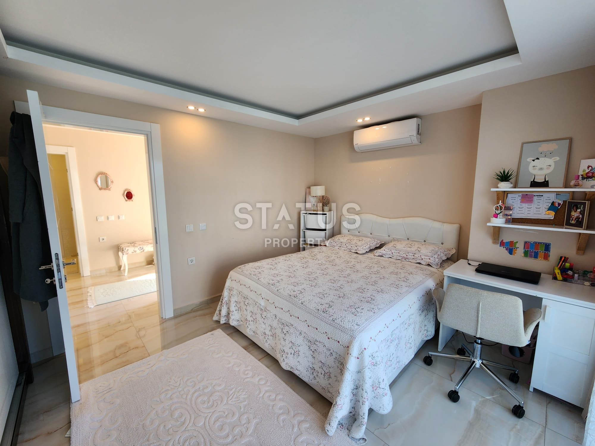 Вилла 3+1 с мебелью и видом на море в Каргыджаке, 420 м2 фото 12