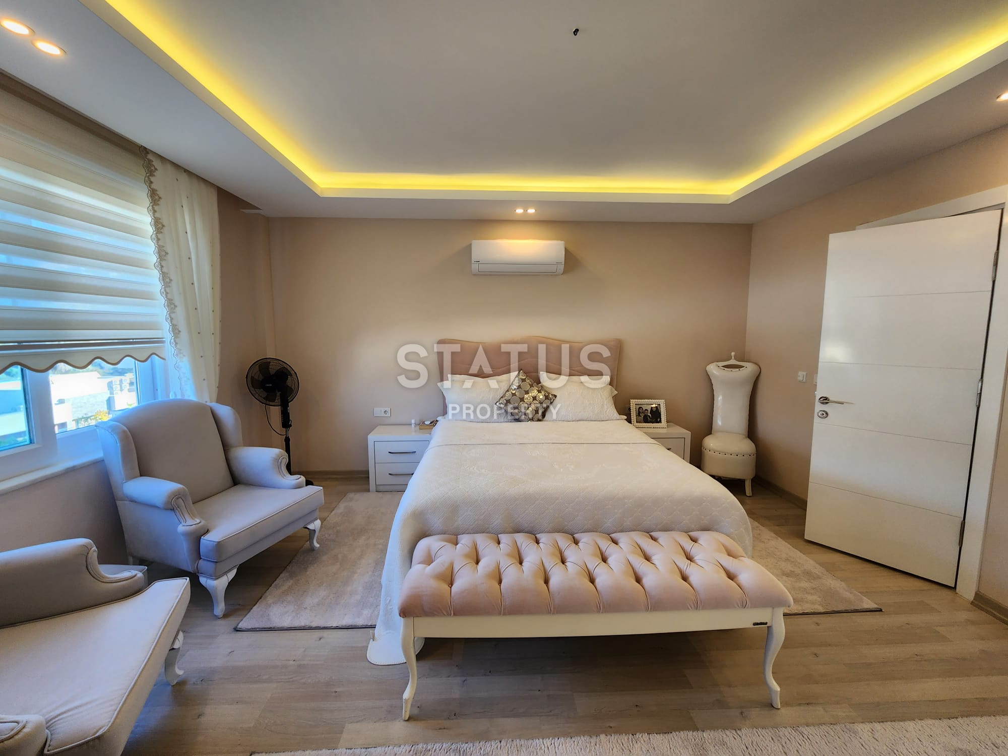 Вилла 3+1 с мебелью и видом на море в Каргыджаке, 420 м2 фото 13