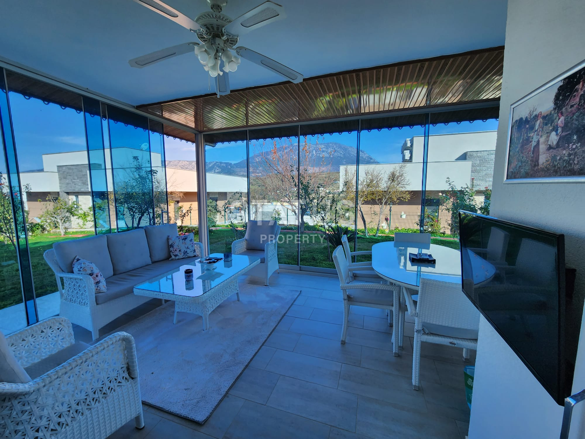 Вилла 3+1 с мебелью и видом на море в Каргыджаке, 420 м2 фото 25