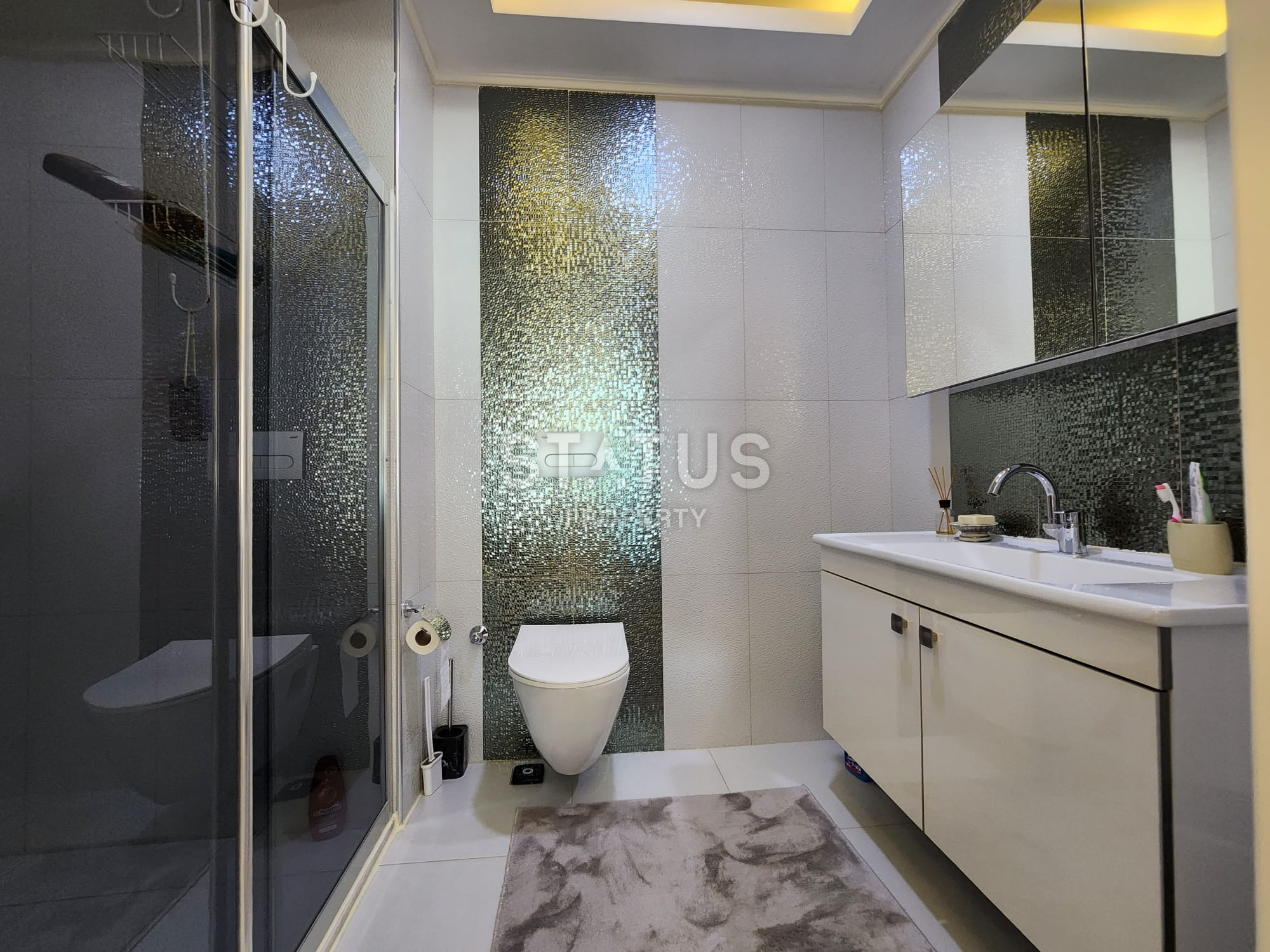 Вилла 3+1 с мебелью и видом на море в Каргыджаке, 420 м2 фото 28