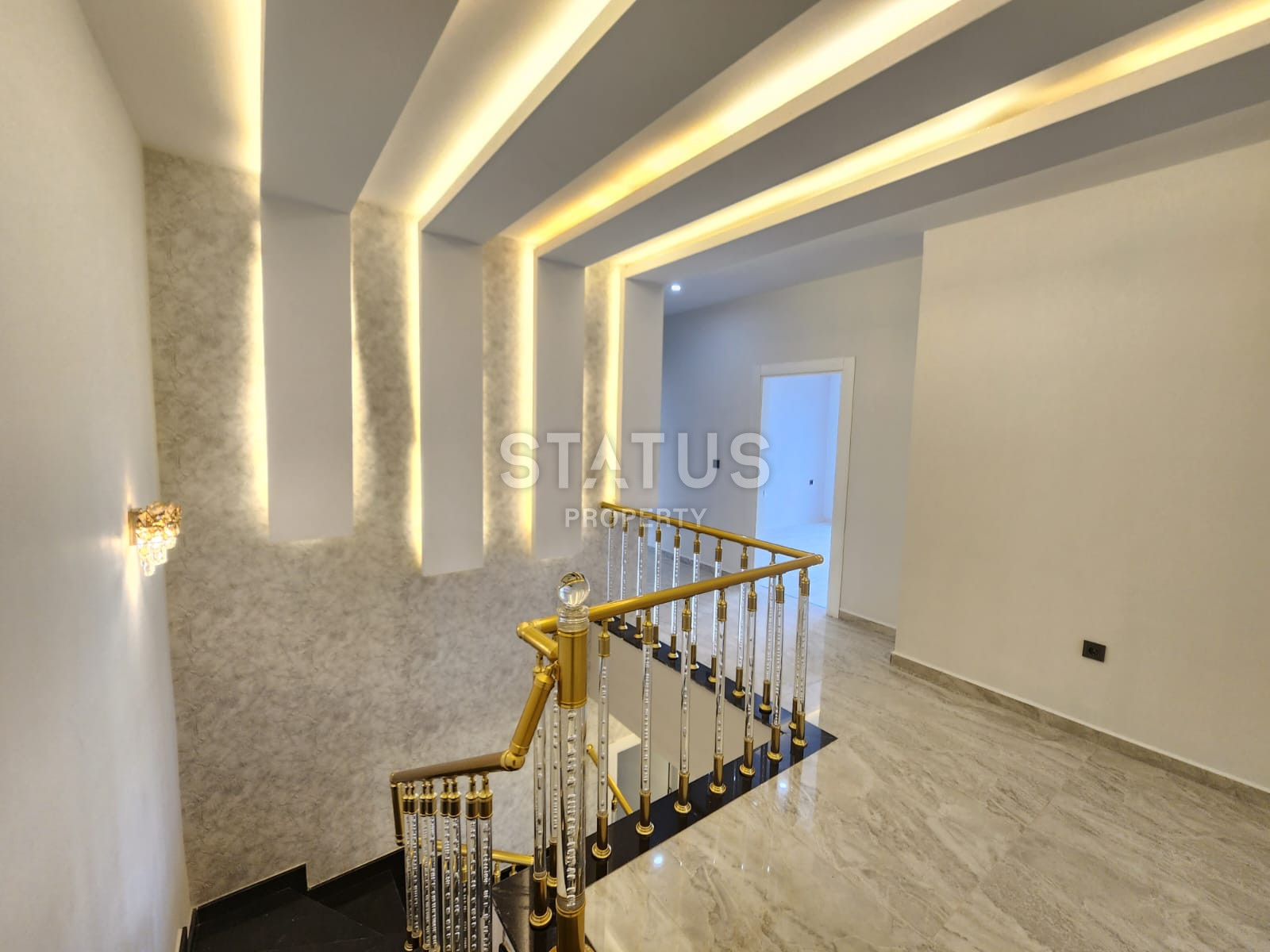 Пятикомнатный дуплекс в новостройке с видом на море в районе Махмутлар, 300м2 фото 11