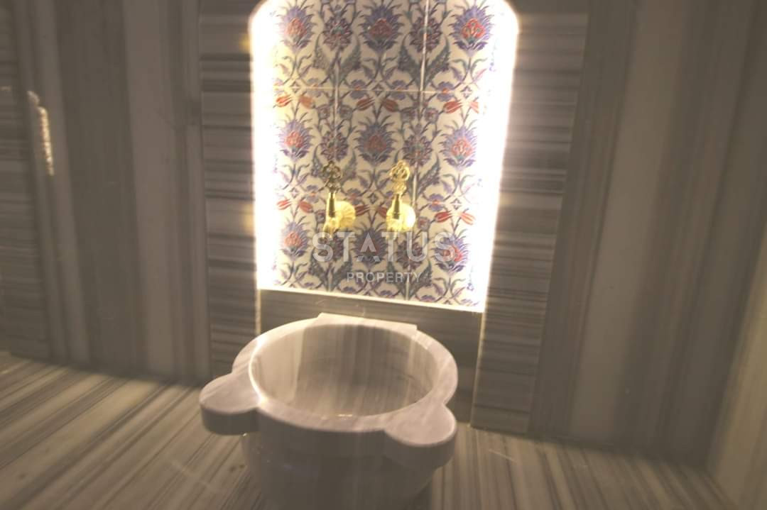 Пятикомнатный дуплекс в новостройке с видом на море в районе Махмутлар, 300м2 фото 18