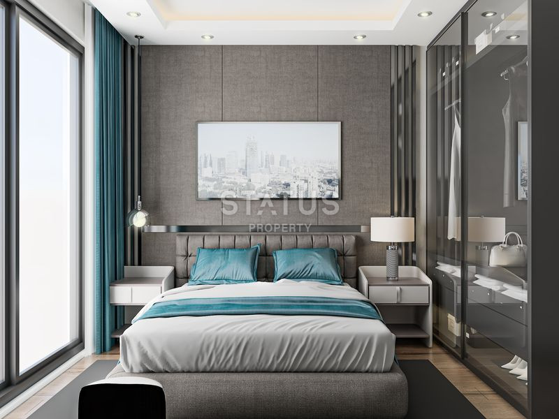 Проект с видом на море в спальном районе Паяллар. 55м2 – 135м2 фото 9