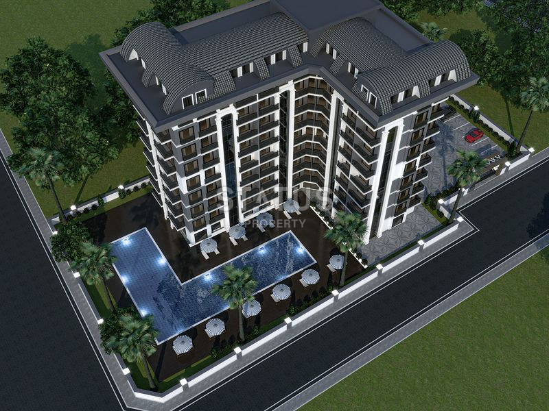 Проект с видом на море в спальном районе Паяллар. 55м2 – 135м2 фото 14