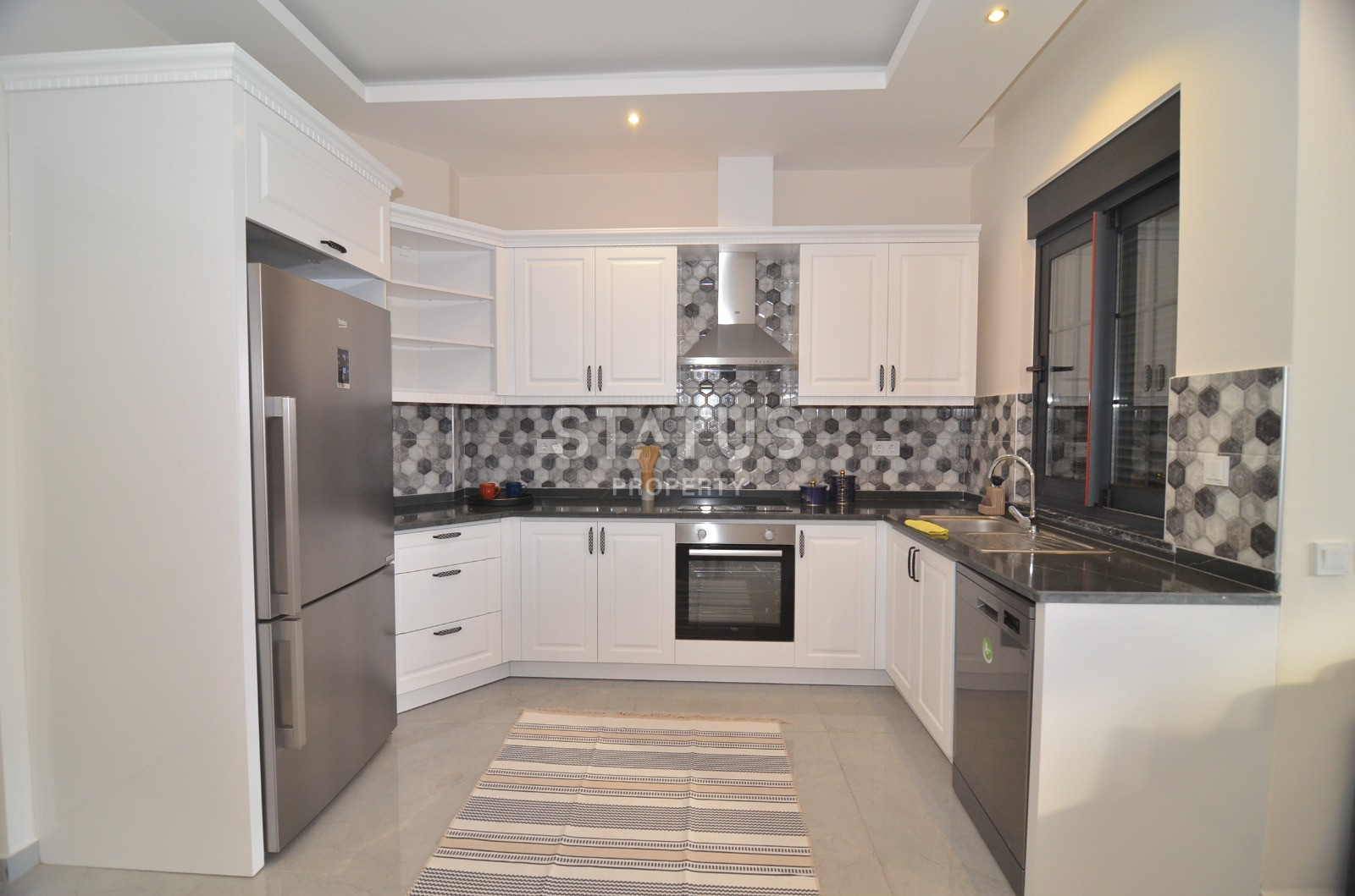 Четырехкомнатный садовый дуплекс в районе Оба, 175м2 фото 4