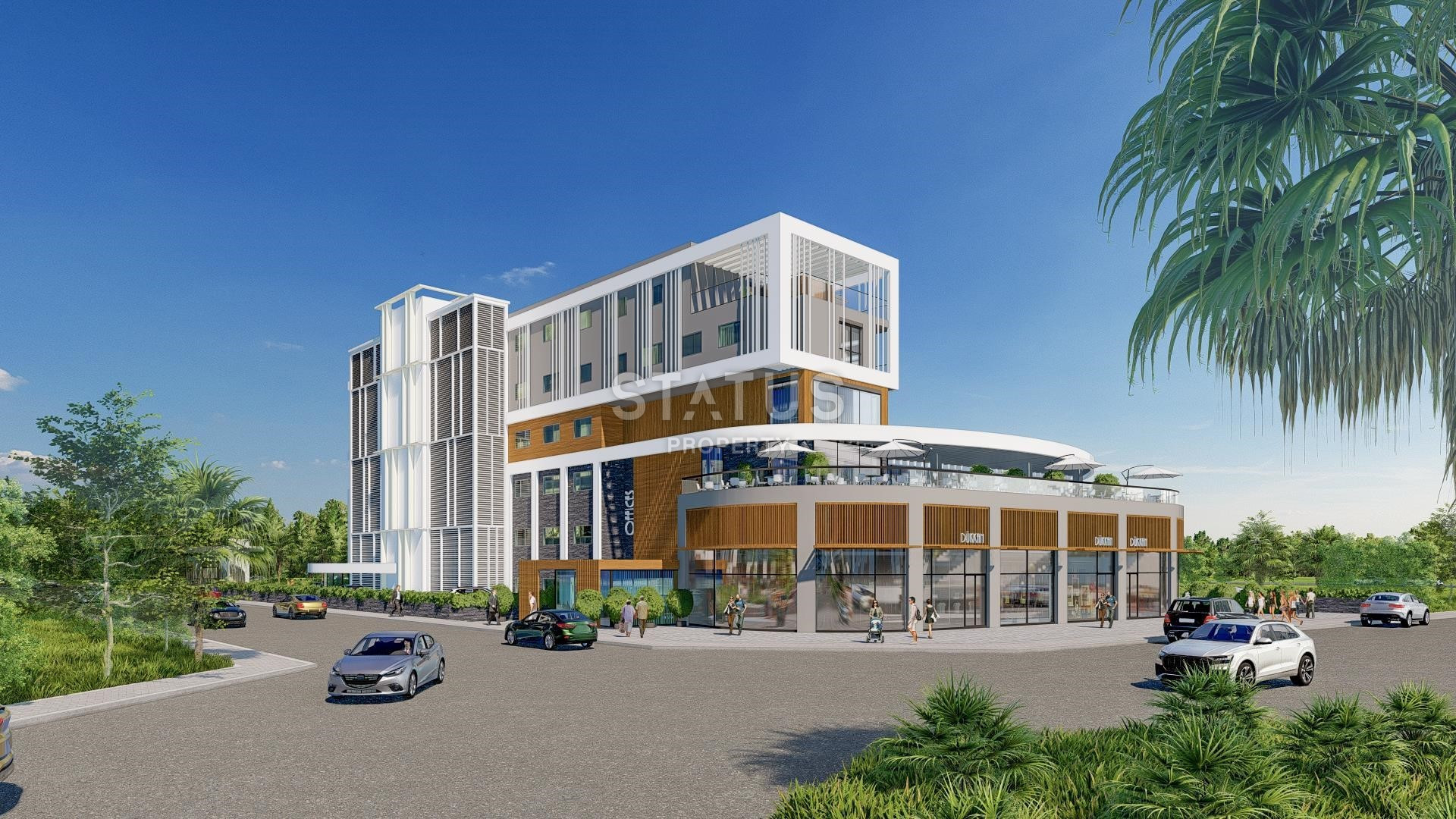 Инвестиционный современный проект в районе Алтынташ от ведущего застройщика,  62-147 м2 фото 4