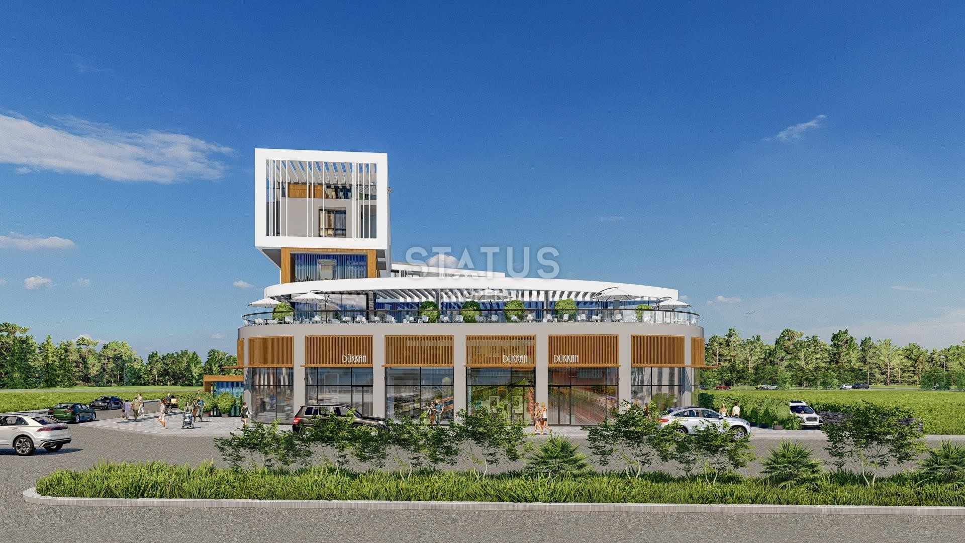 Инвестиционный современный проект в районе Алтынташ от ведущего застройщика,  62-147 м2 фото 7