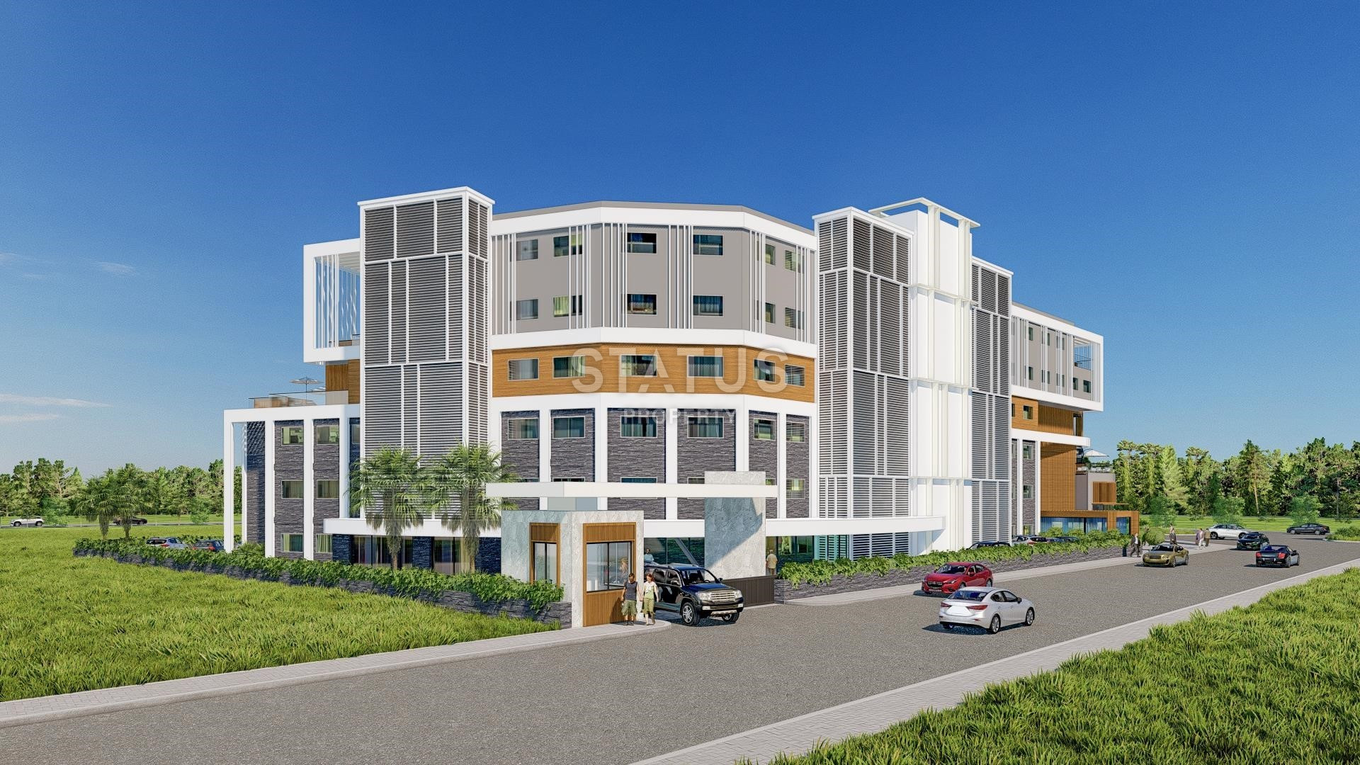 Инвестиционный современный проект в районе Алтынташ от ведущего застройщика,  62-147 м2 фото 9