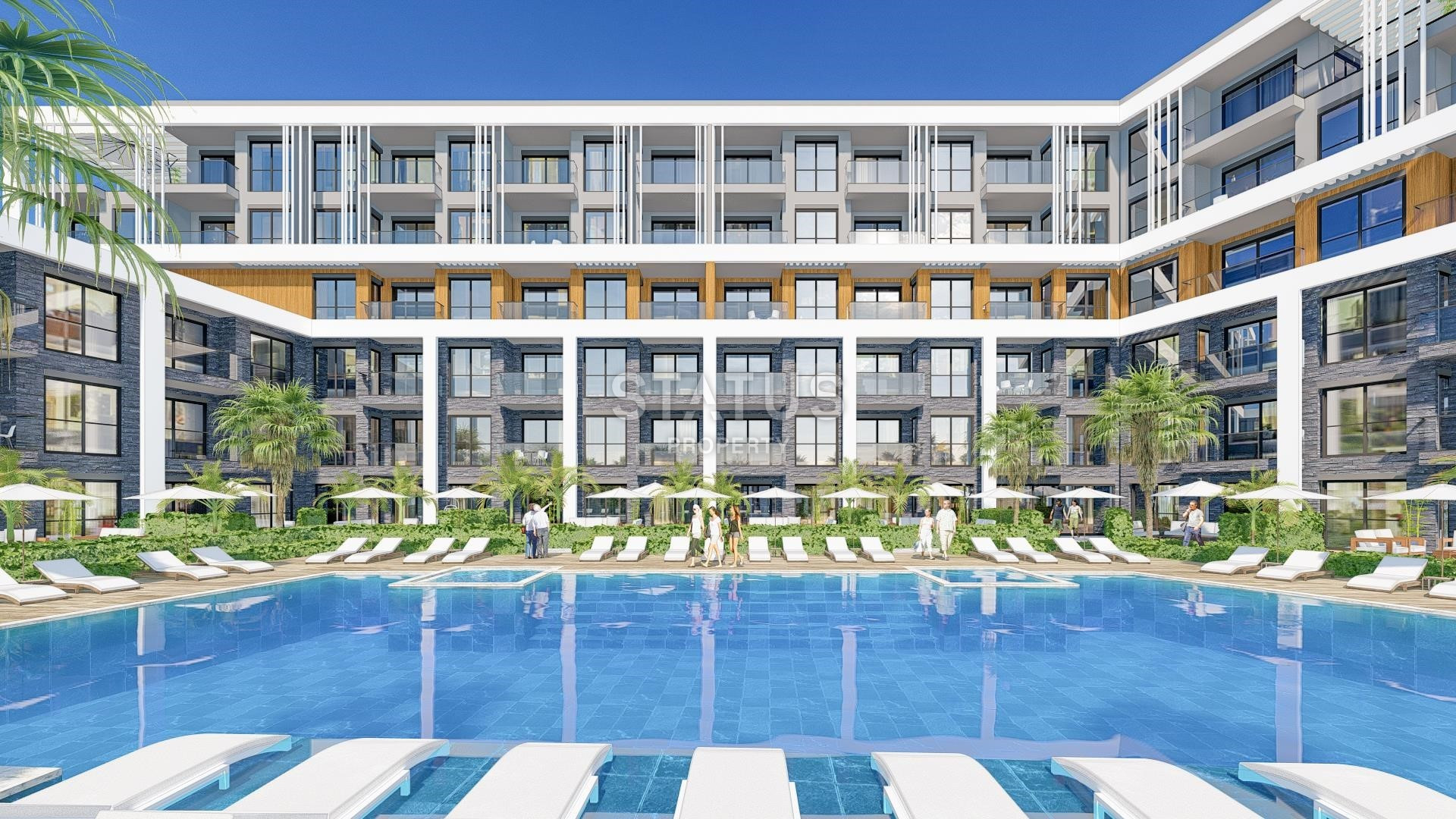 Инвестиционный современный проект в районе Алтынташ от ведущего застройщика,  62-147 м2 фото 10