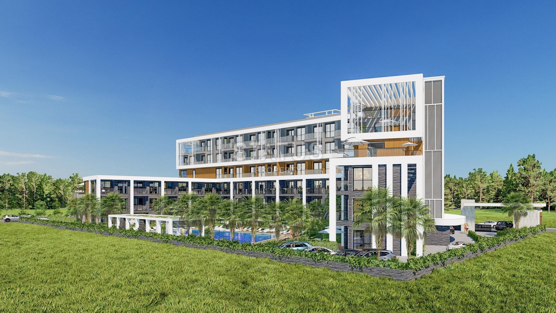 Инвестиционный современный проект в районе Алтынташ от ведущего застройщика,  62-147 м2 фото 11