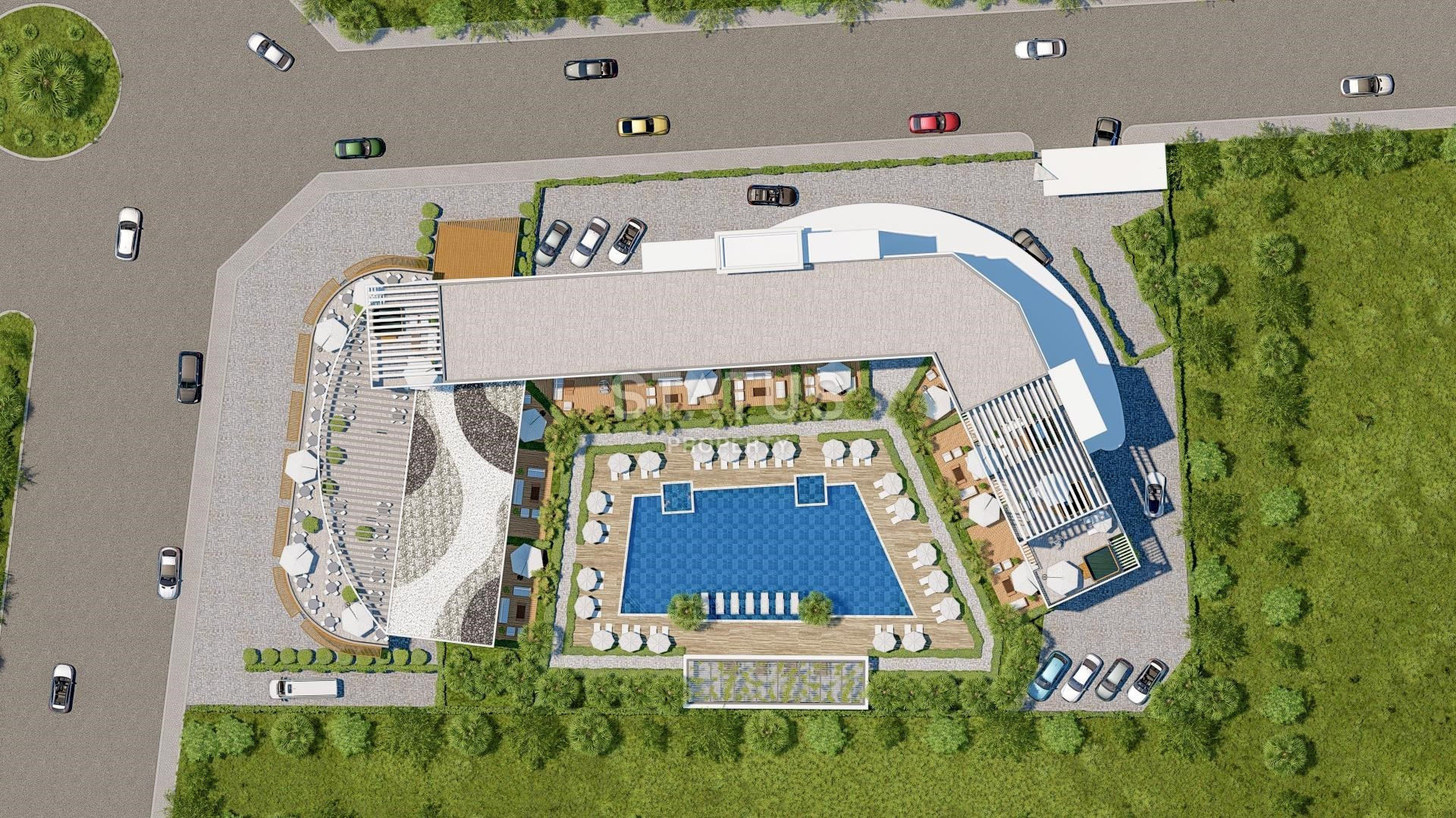 Инвестиционный современный проект в районе Алтынташ от ведущего застройщика,  62-147 м2 фото 15