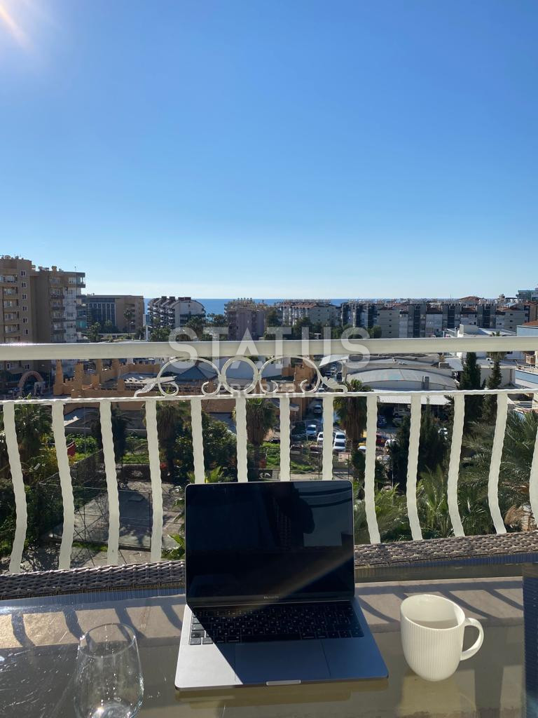 Трехкомнатная квартира в районе Тосмур с видом на море, 100м2 фото 8