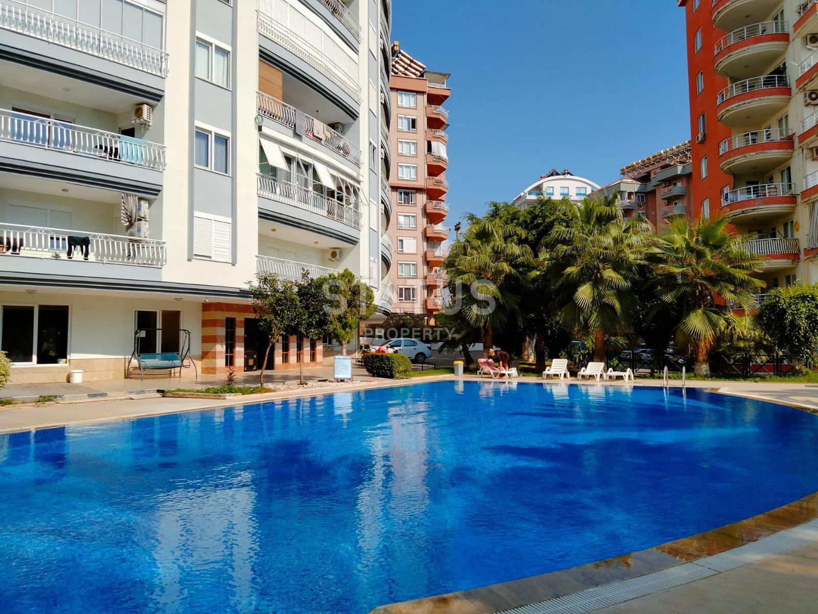 Трехкомнатная квартира в районе Тосмур с видом на море, 100м2 фото 13