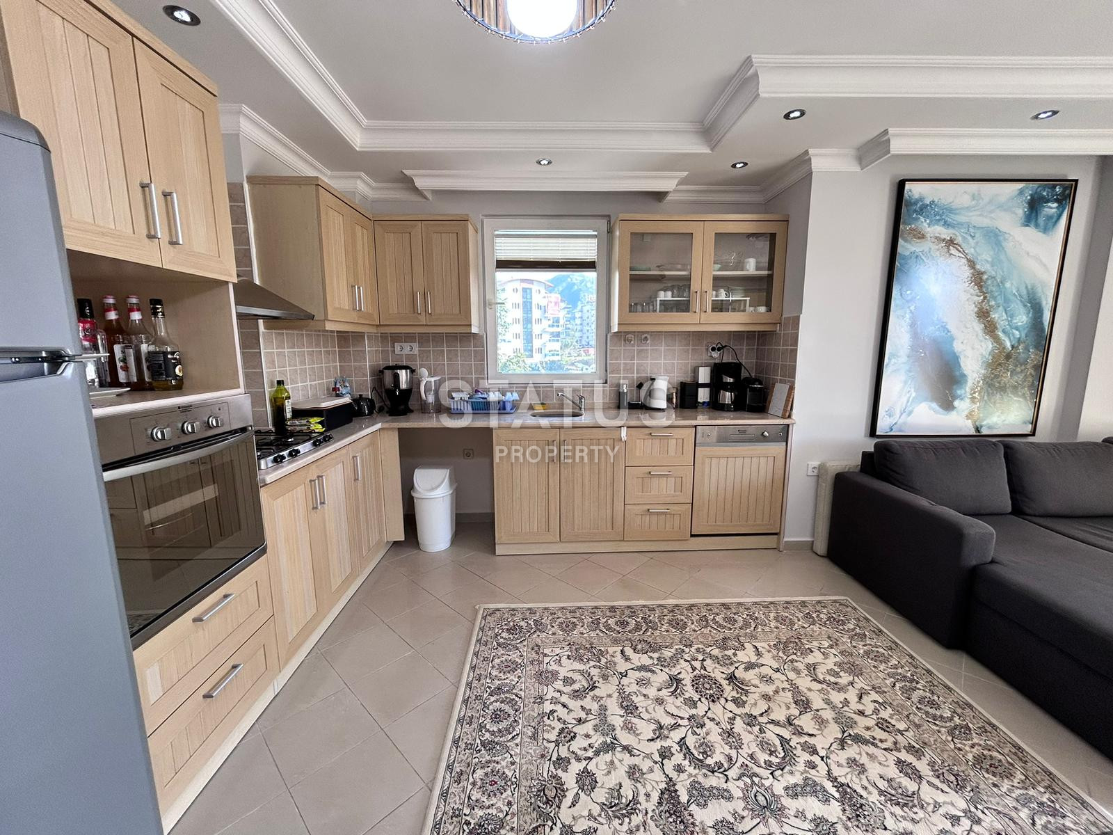 Трехкомнатная квартира в районе Тосмур, 120м2 фото 3