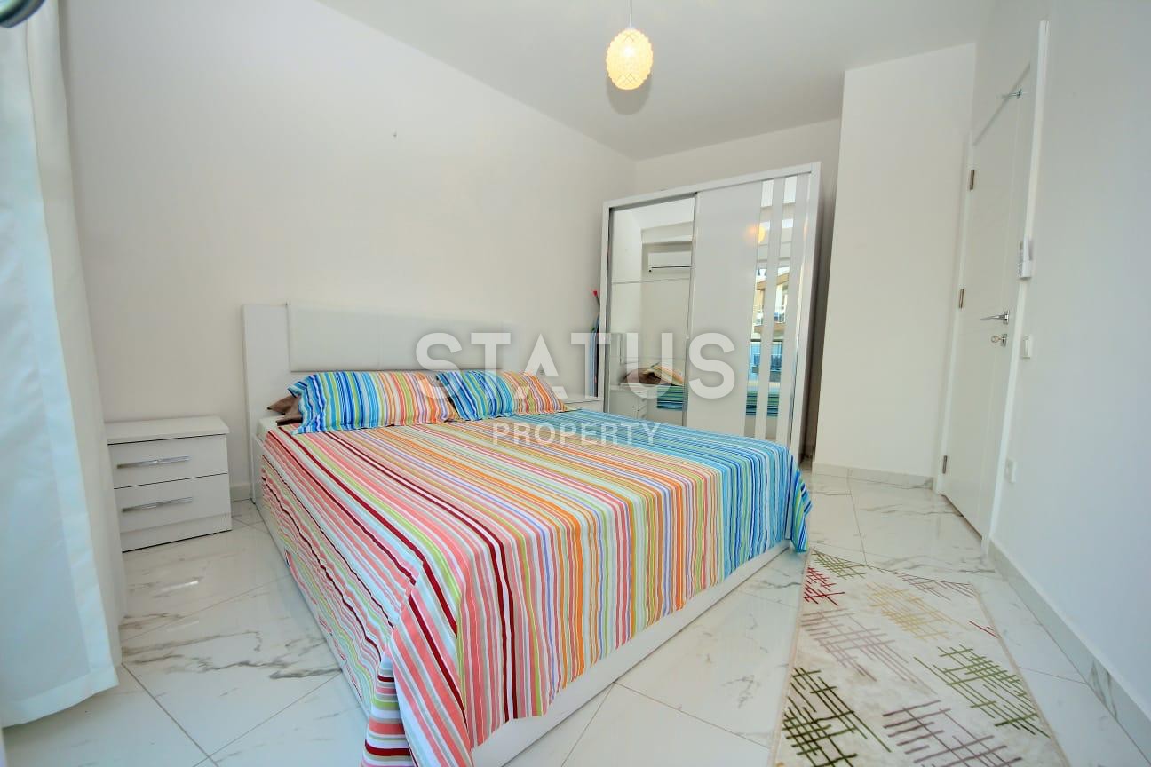 Меблированная двухкомнатная квартира в комплексе с инфраструктурой, в Махмутларе,70 м2 фото 3