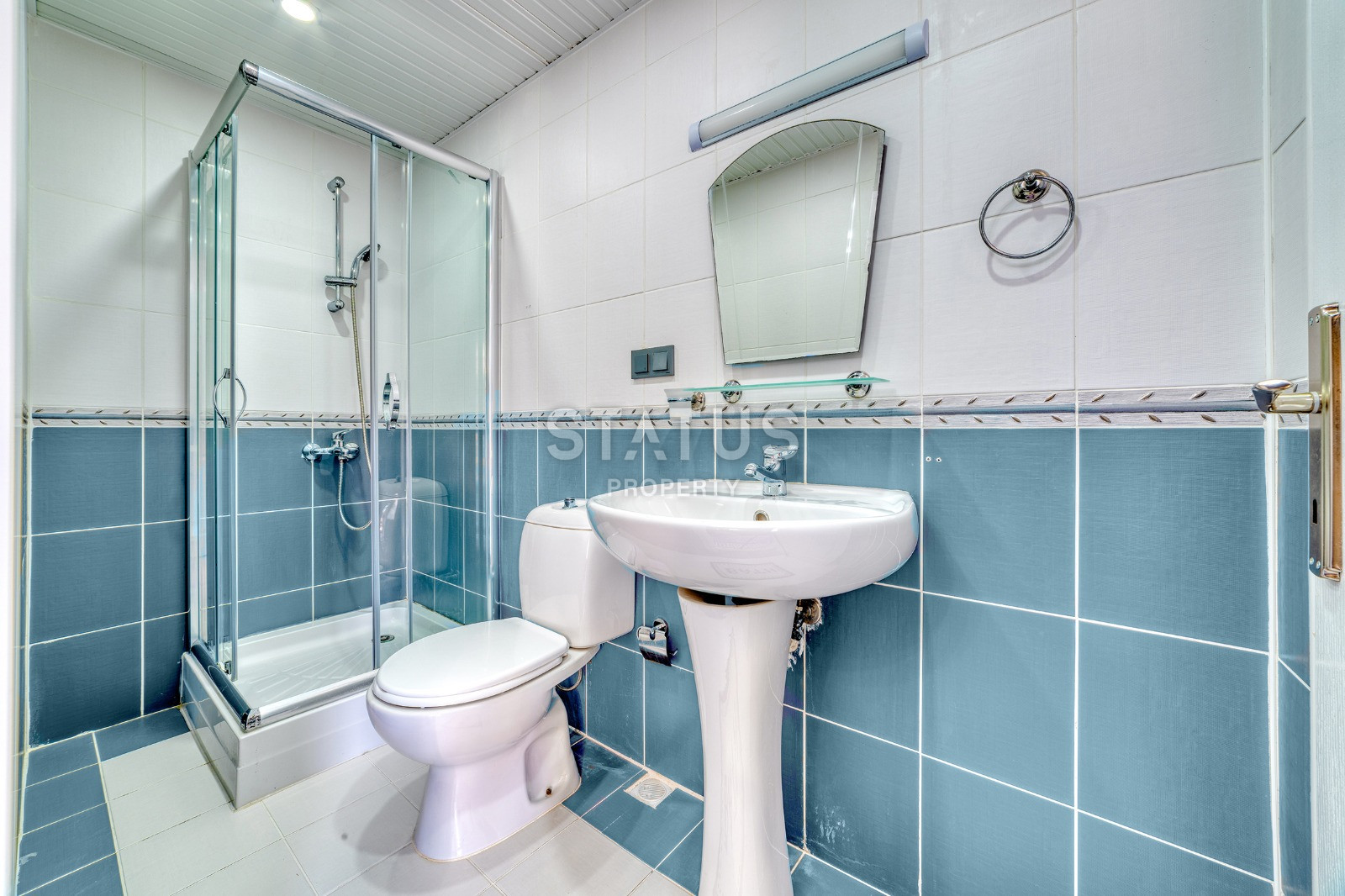 Трехкомнатная квартира в районе Тосмур в 300м от моря, 100м2 фото 13