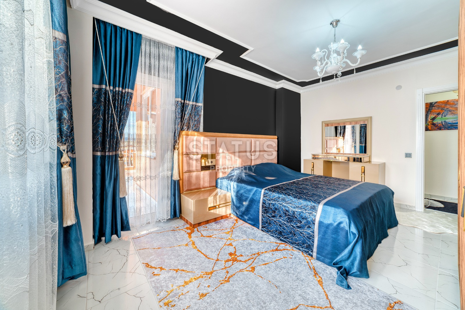 Трехкомнатная квартира в районе Тосмур в 300м от моря, 100м2 фото 16