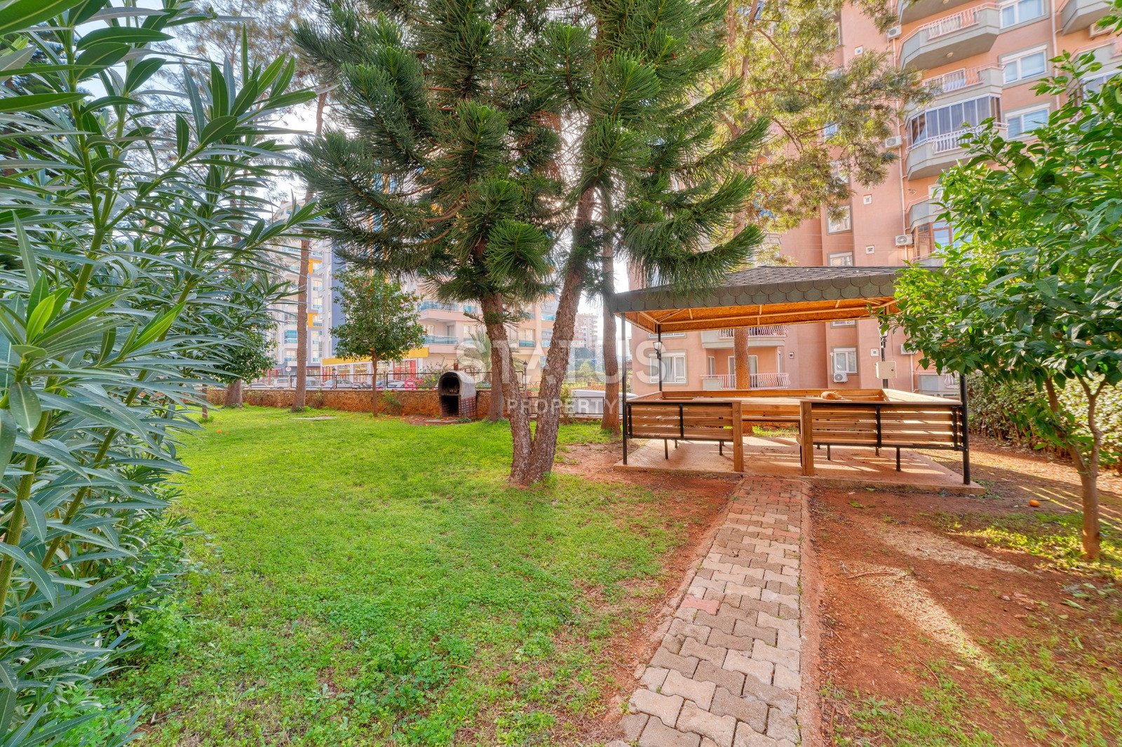 Трехкомнатная квартира в районе Тосмур в 300м от моря, 100м2 фото 28