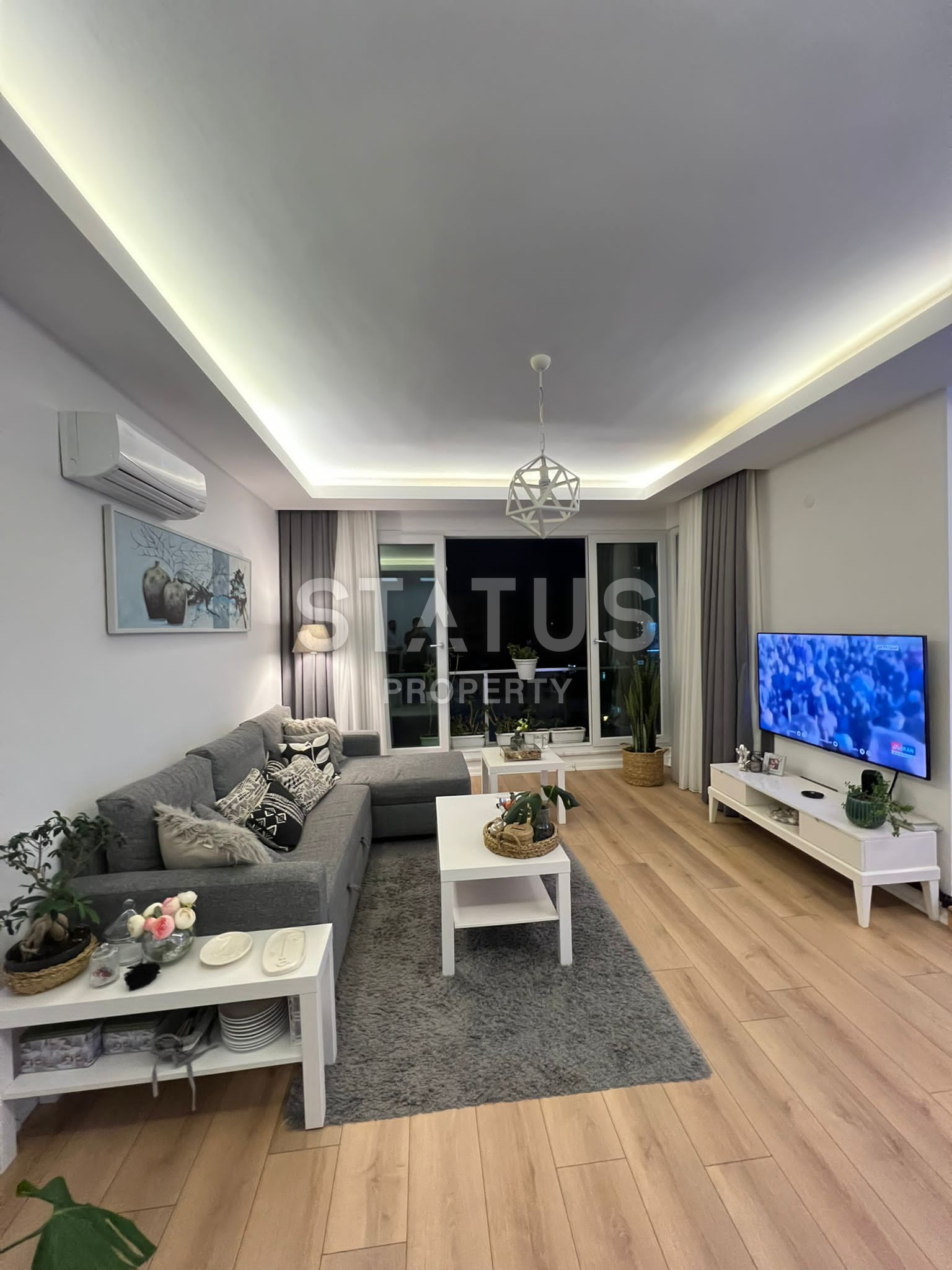 Светлая уютная квартира в открытом районе Тосмур, 110м2 фото 5