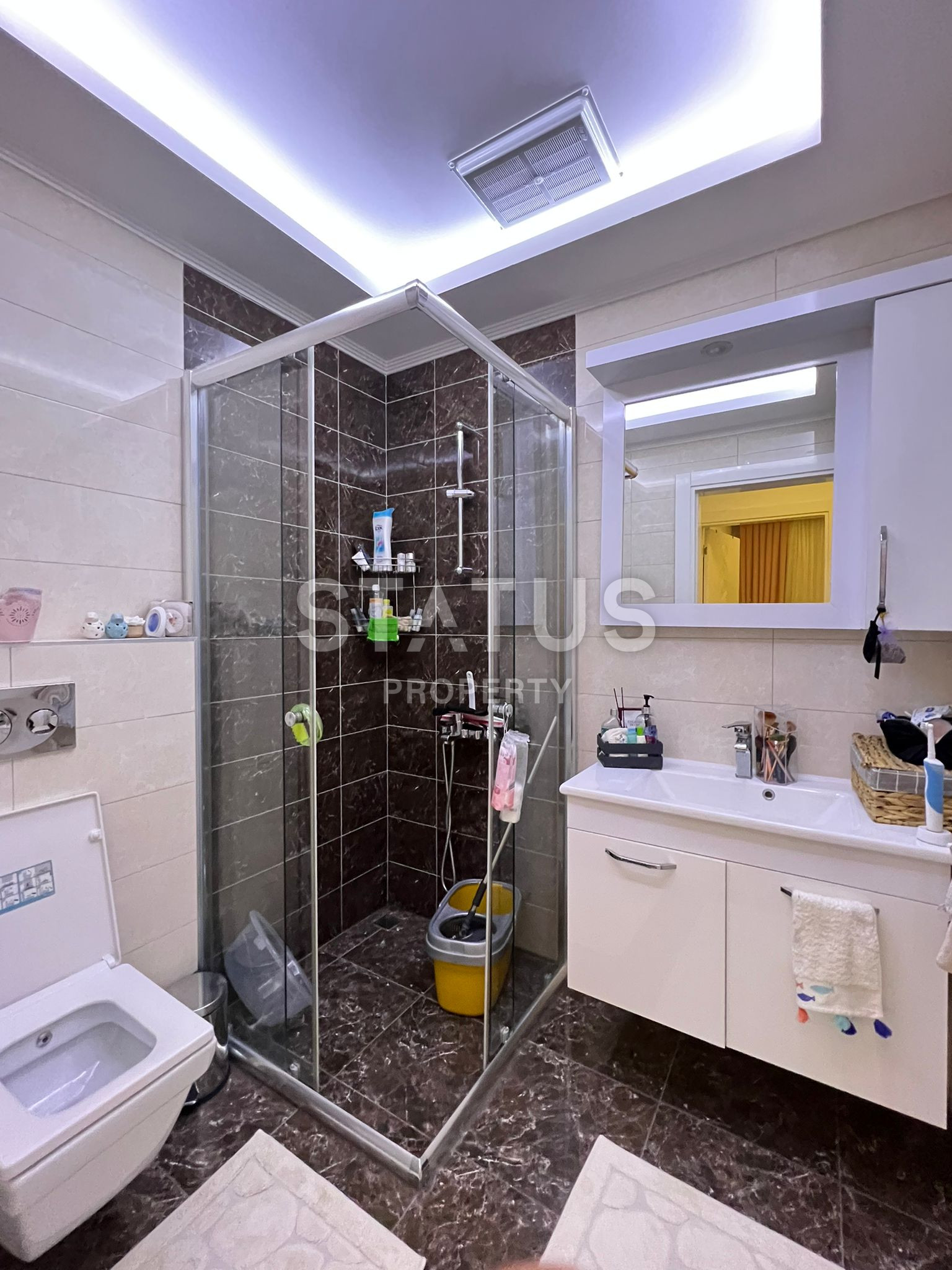 Светлая уютная квартира в открытом районе Тосмур, 110м2 фото 6