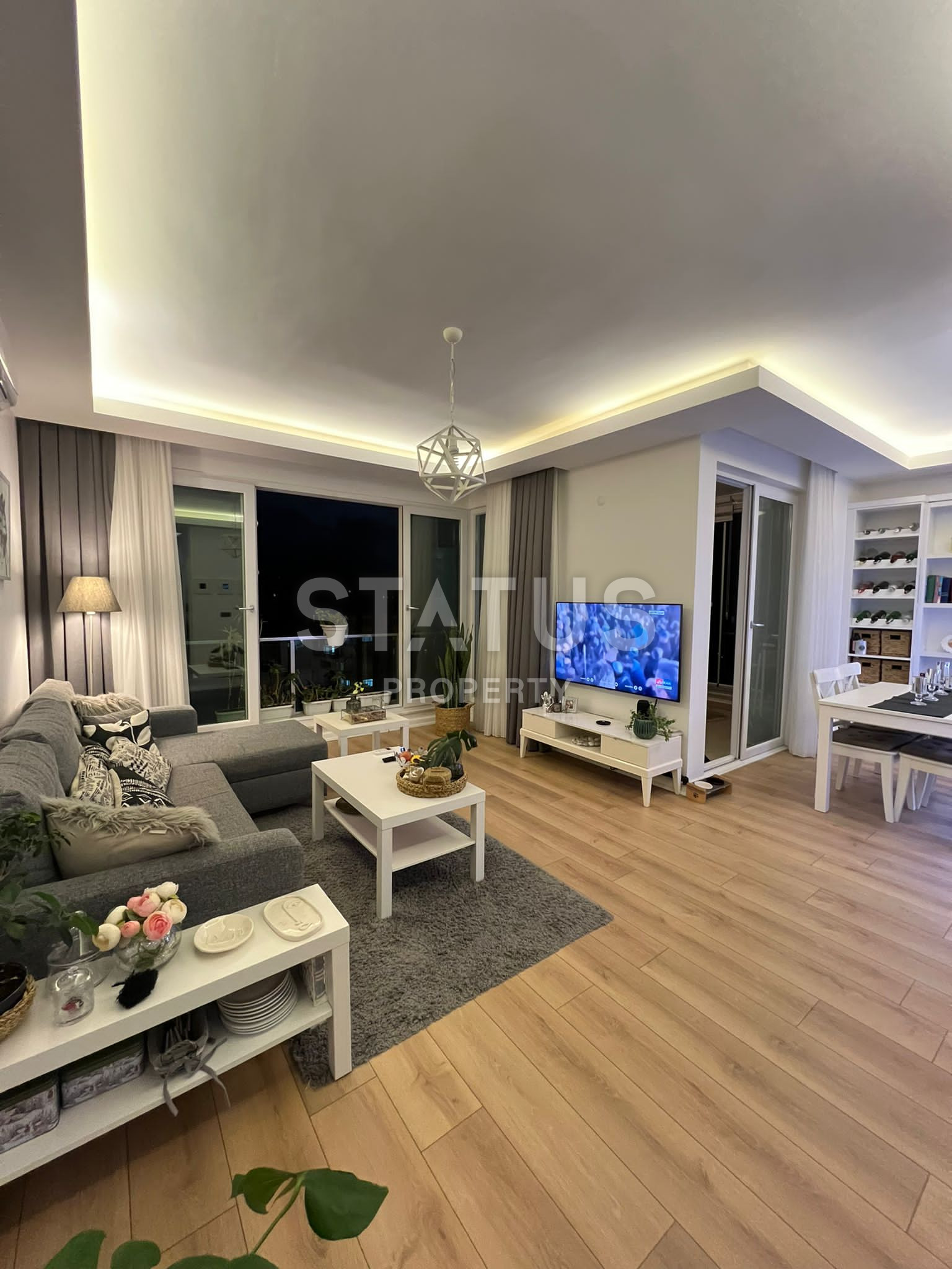 Светлая уютная квартира в открытом районе Тосмур, 110м2 фото 8