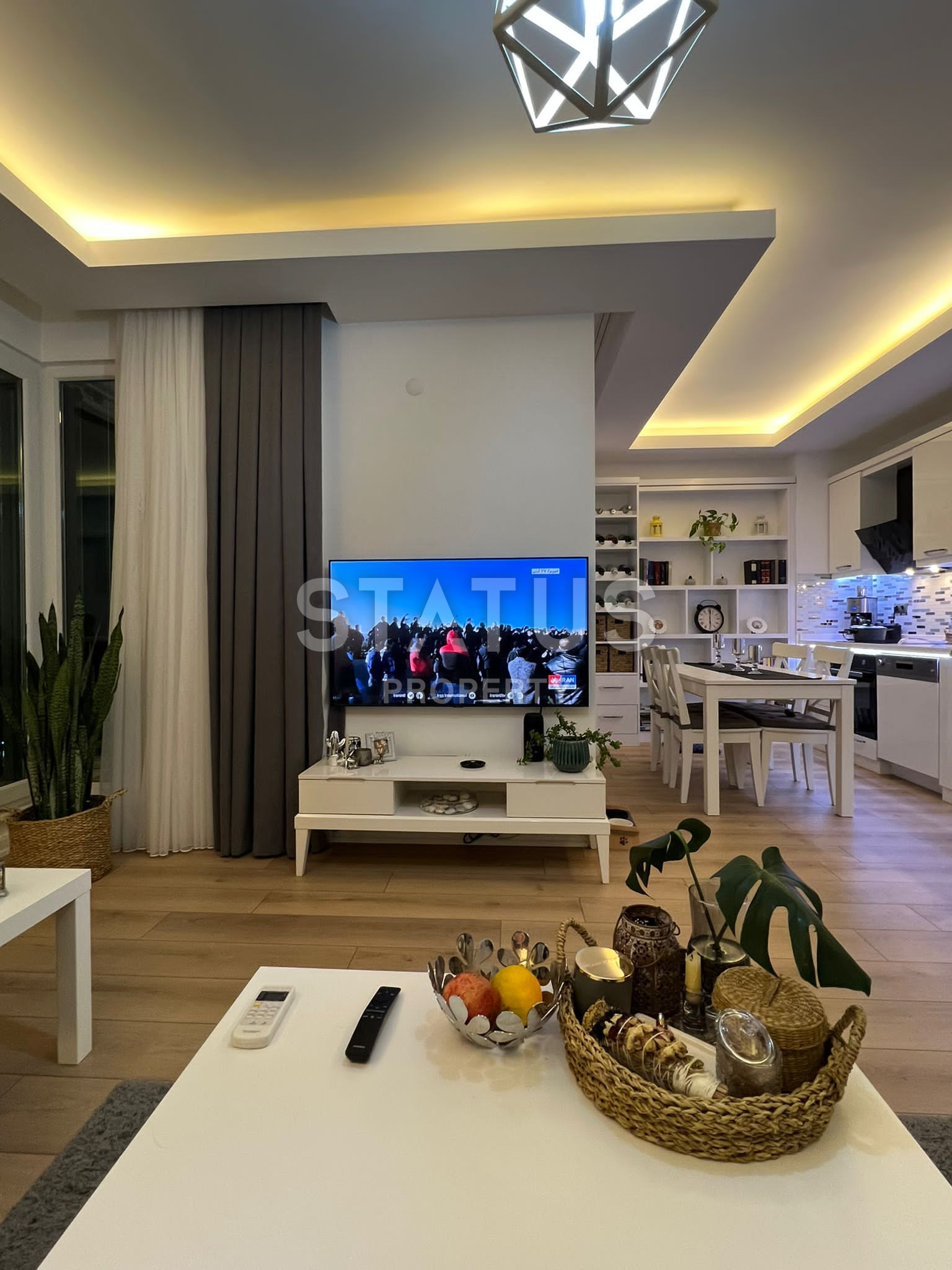 Светлая уютная квартира в открытом районе Тосмур, 110м2 фото 14