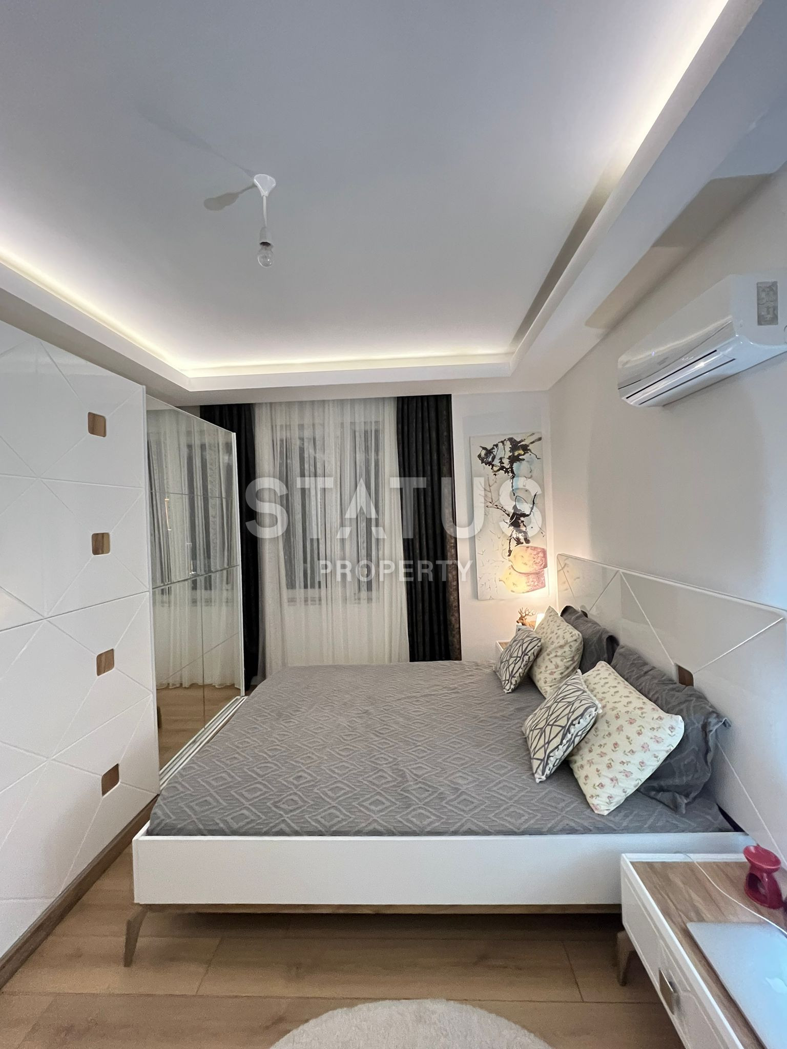 Светлая уютная квартира в открытом районе Тосмур, 110м2 фото 19