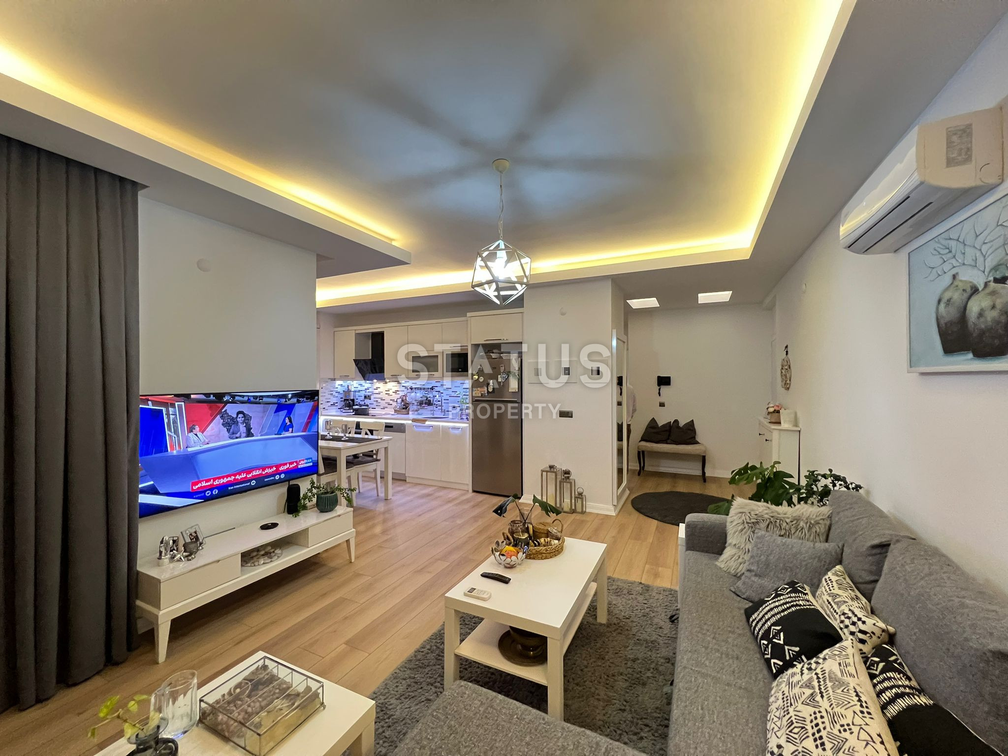 Светлая уютная квартира в открытом районе Тосмур, 110м2 фото 23