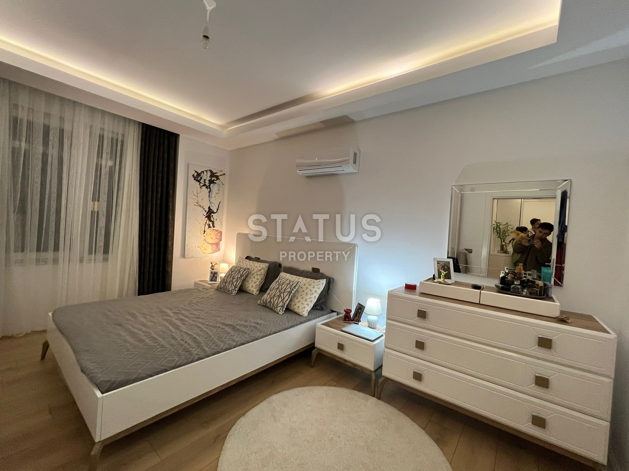 Светлая уютная квартира в открытом районе Тосмур, 110м2 фото 29