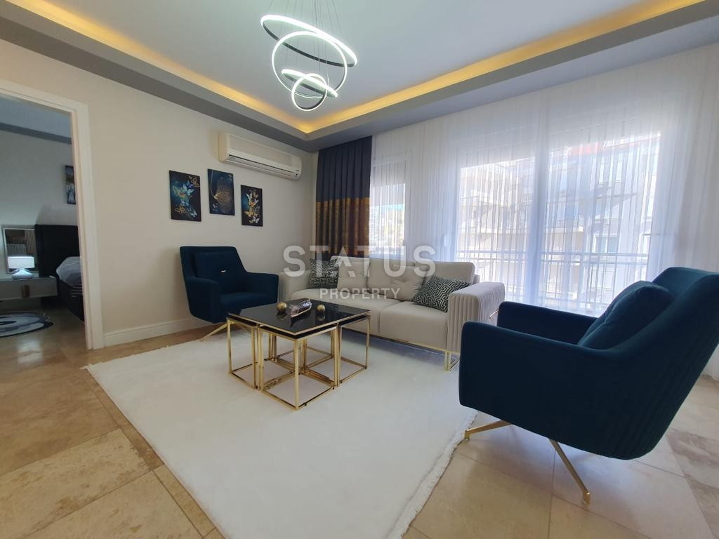 Beautiful furnished spacious apartment 1+1 in a complex with a large area in Cikcilli. 70m2 фото 7