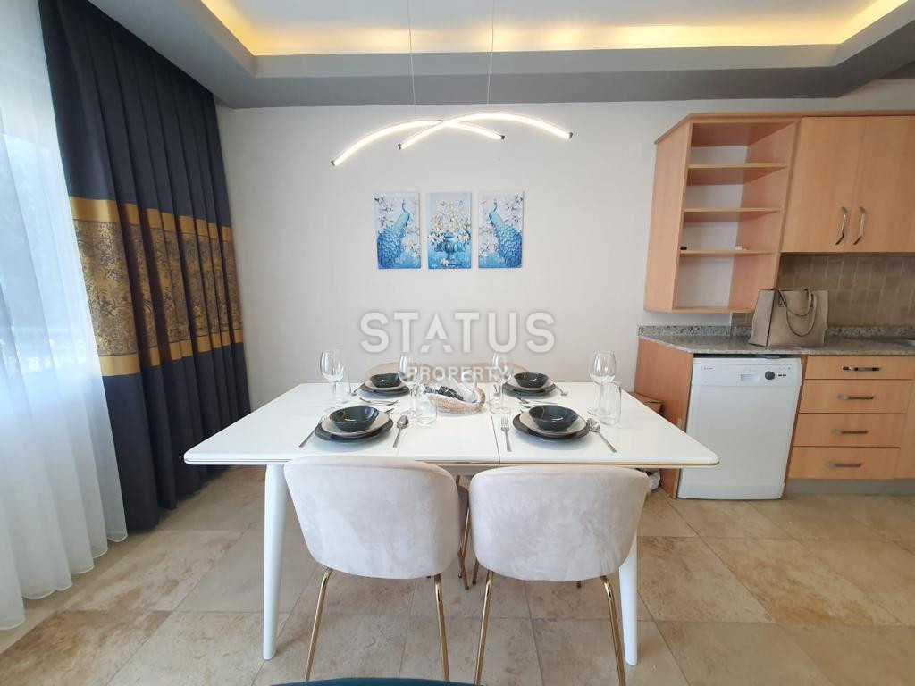 Beautiful furnished spacious apartment 1+1 in a complex with a large area in Cikcilli. 70m2 фото 8