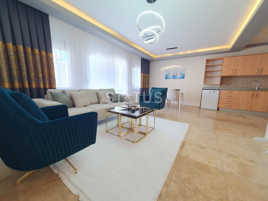 Beautiful furnished spacious apartment 1+1 in a complex with a large area in Cikcilli. 70m2 фото 10