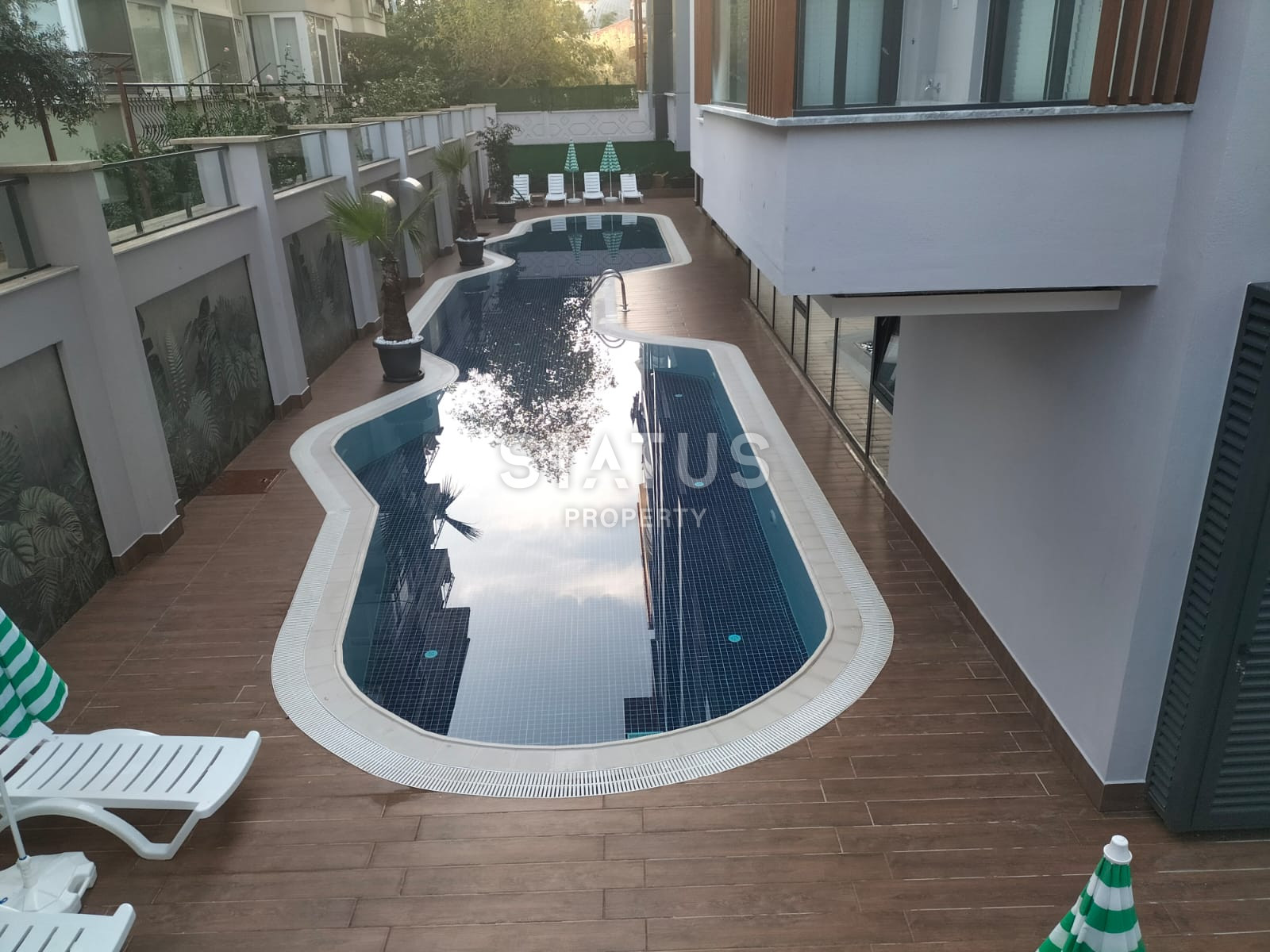 Квартира планировки 1+1 в центре г.Аланья, 55м2 фото 11